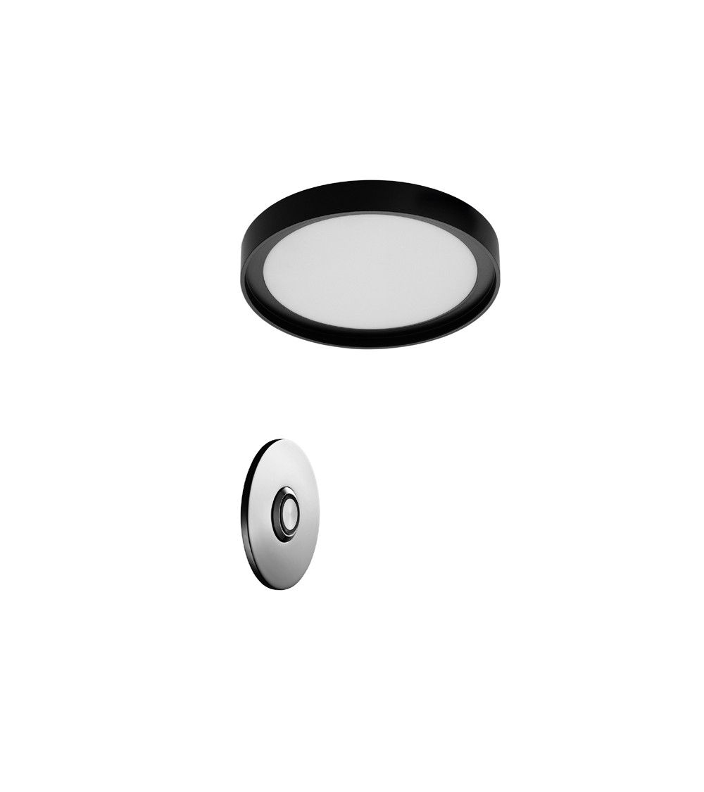 Lampe LED RGB avec bouton rond Ninfea Aquaelite 160 mm