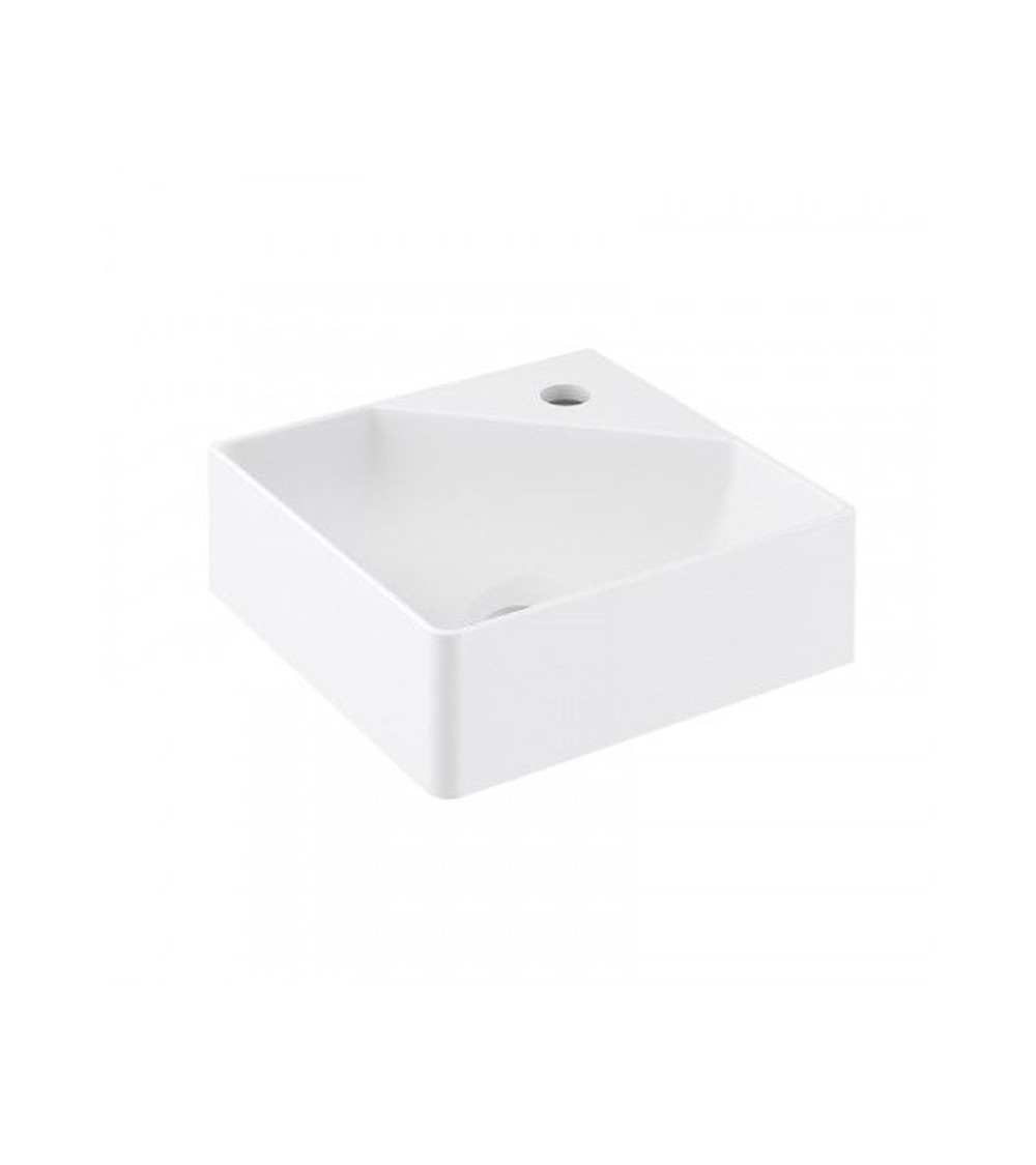 Lavabo d'angle sans siphone Fancy Cosmic mat