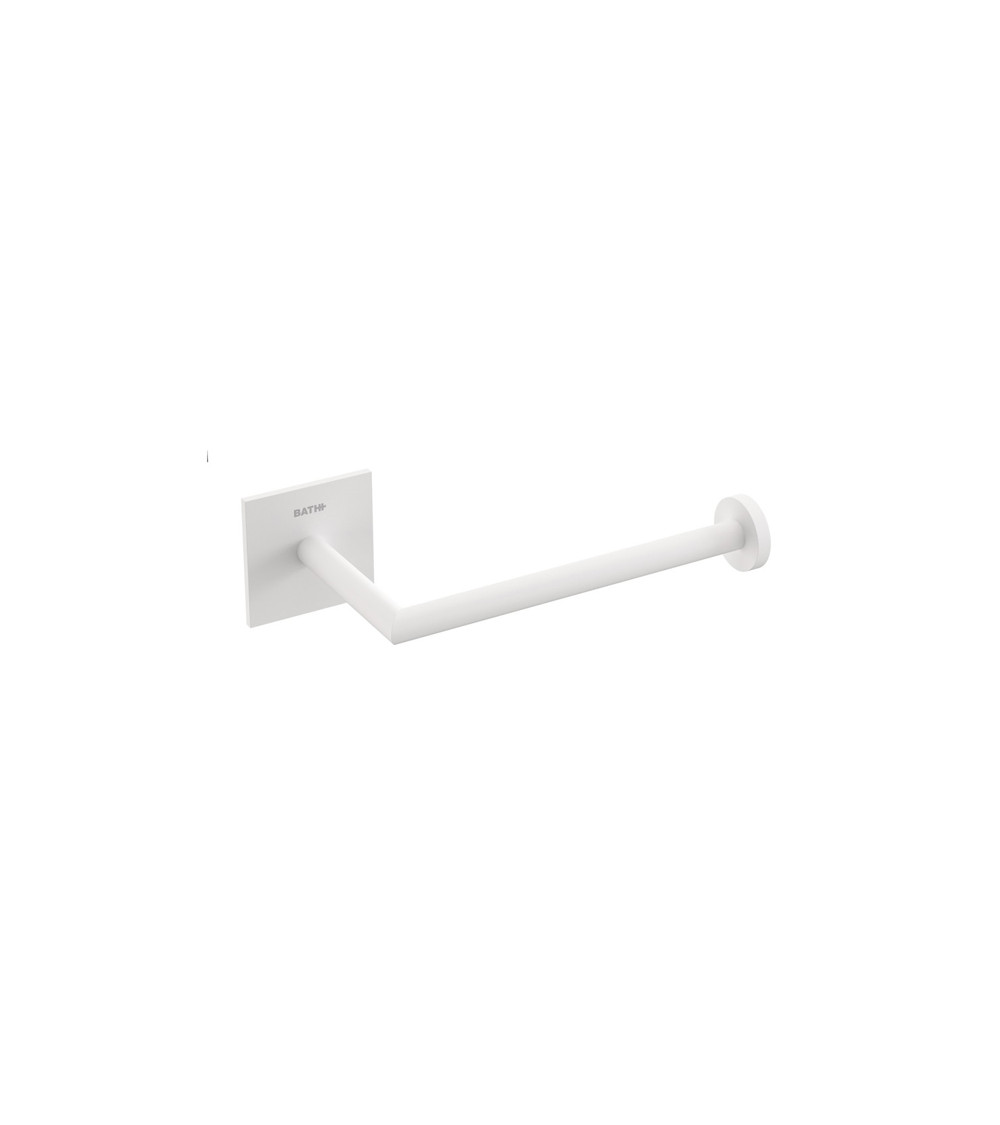 Porte-rouleaux sans couvercle Stick Bath + by Cosmic blanc mat longueur 15,2 cm