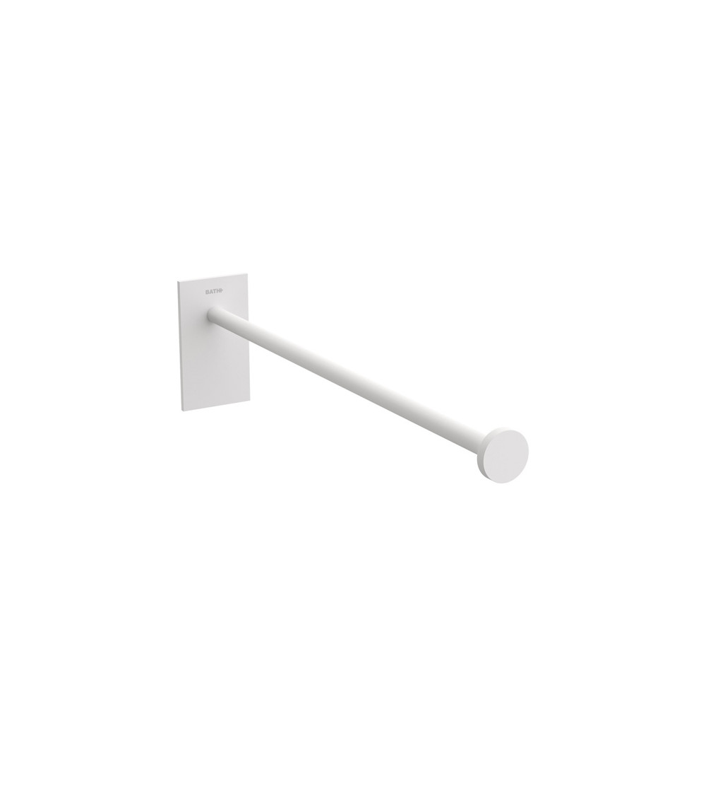 Porte-serviette Stick Bath + by Cosmic blanc mat longueur 30,9 cm