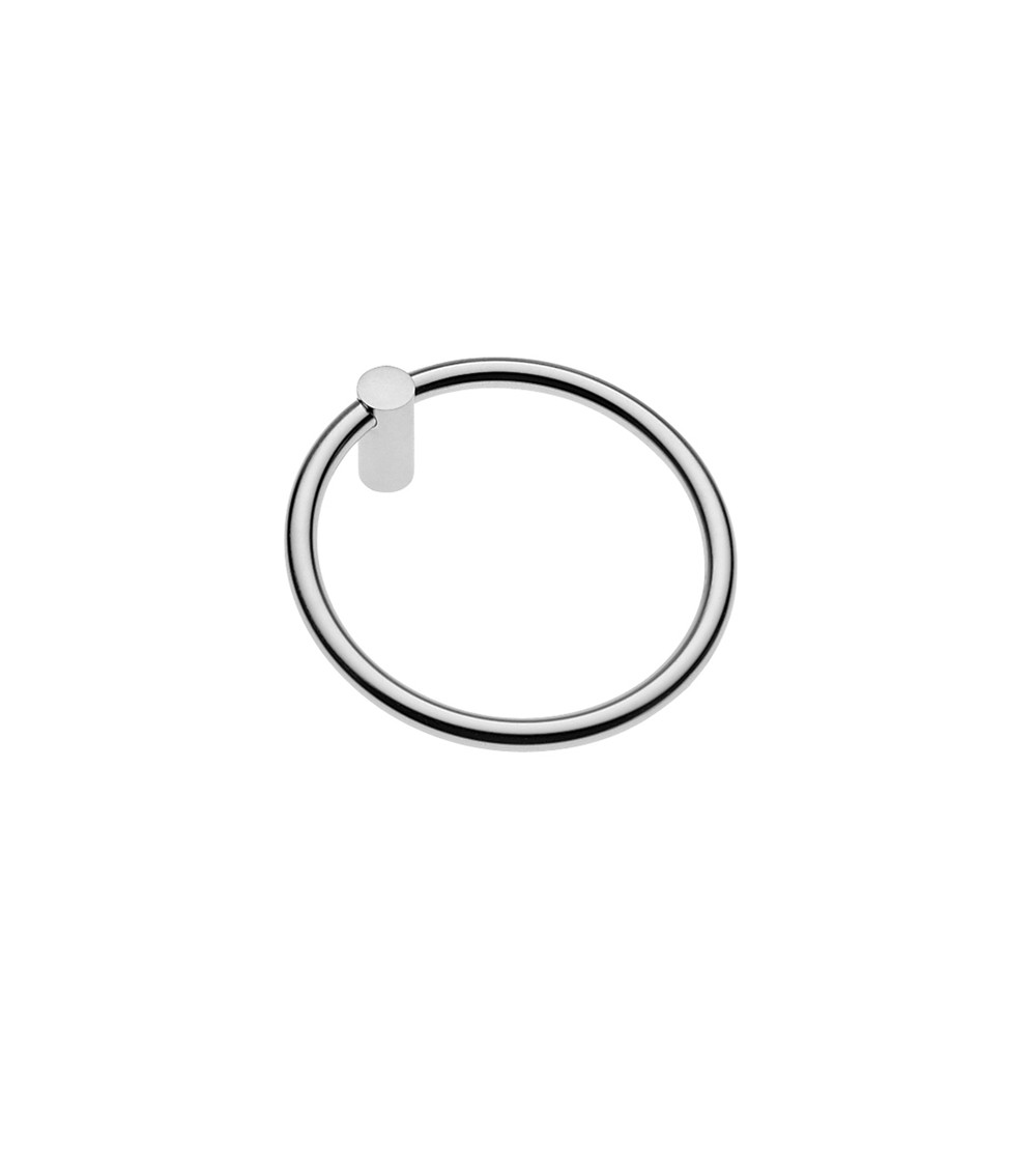 Porte-serviette anneau Minimalism Cosmic chromé 16 cm