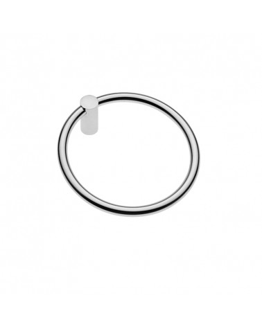 Porte-serviette anneau Minimalism Cosmic chromé 16 cm