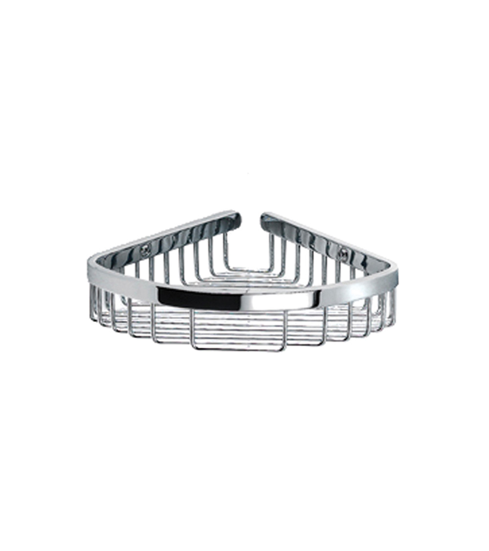 Porte-savon grille angle Lira Pomd'or chromé