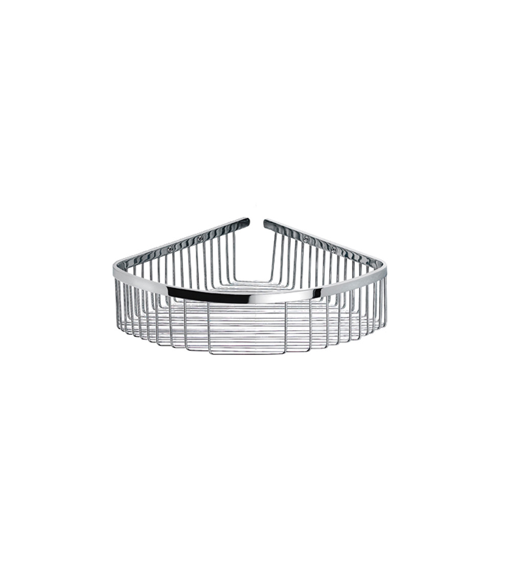 Porte-savon grille angle Lira Pomd'or chromé