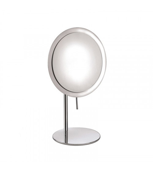 Miroir grossissant (x3) à poser rond Illusion Pomd'or chromé