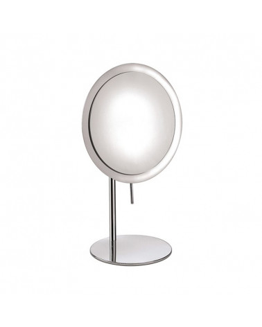 Miroir grossissant (x3) à poser rond Illusion Pomd'or chromé