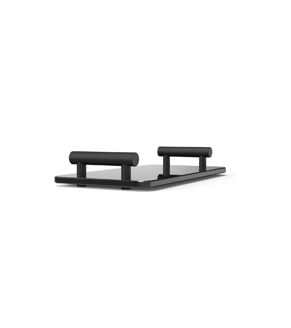 Tableau BAR TAB Bar Decor Walther noir mat/noir acrylique