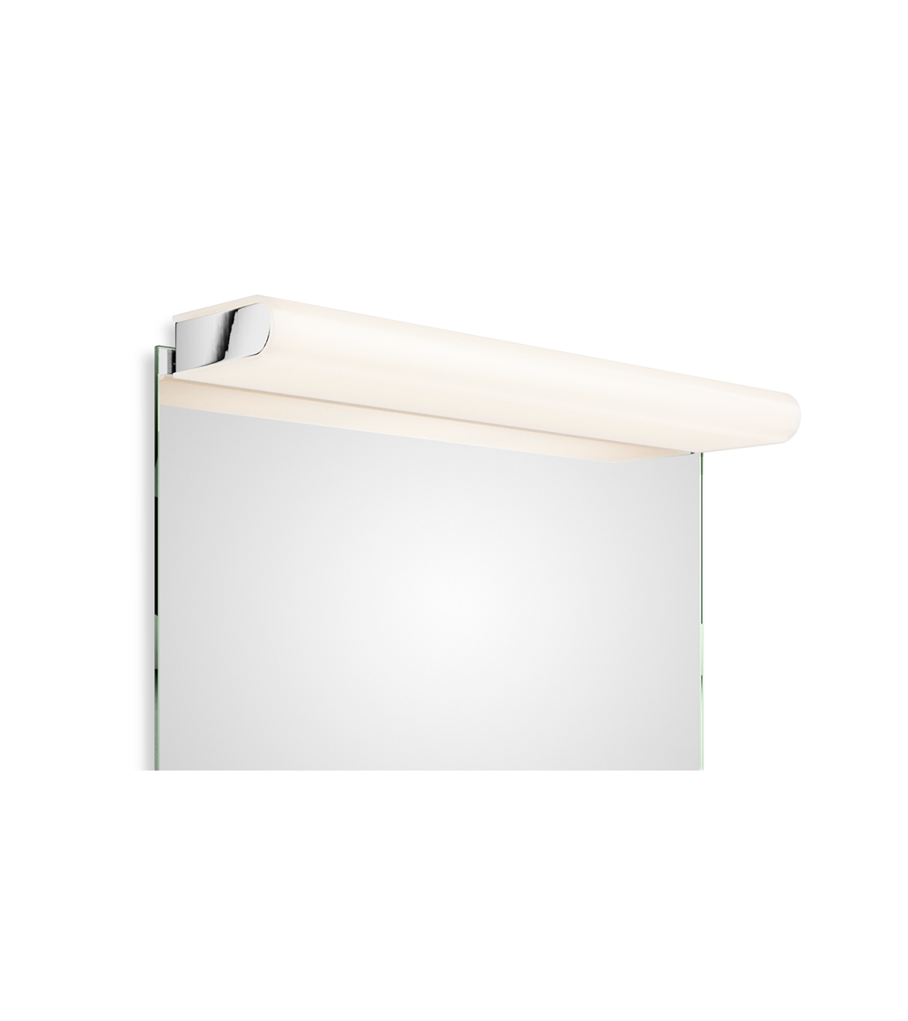 Lampe avec clip de fixation pour miroir Book 1-60 LED Decor Walther chromé