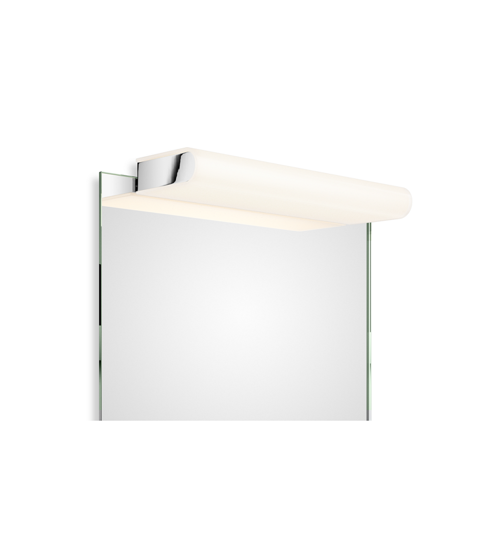 Lampe avec clip de fixation pour miroir Book 1-40 LED Decor Walther chromé