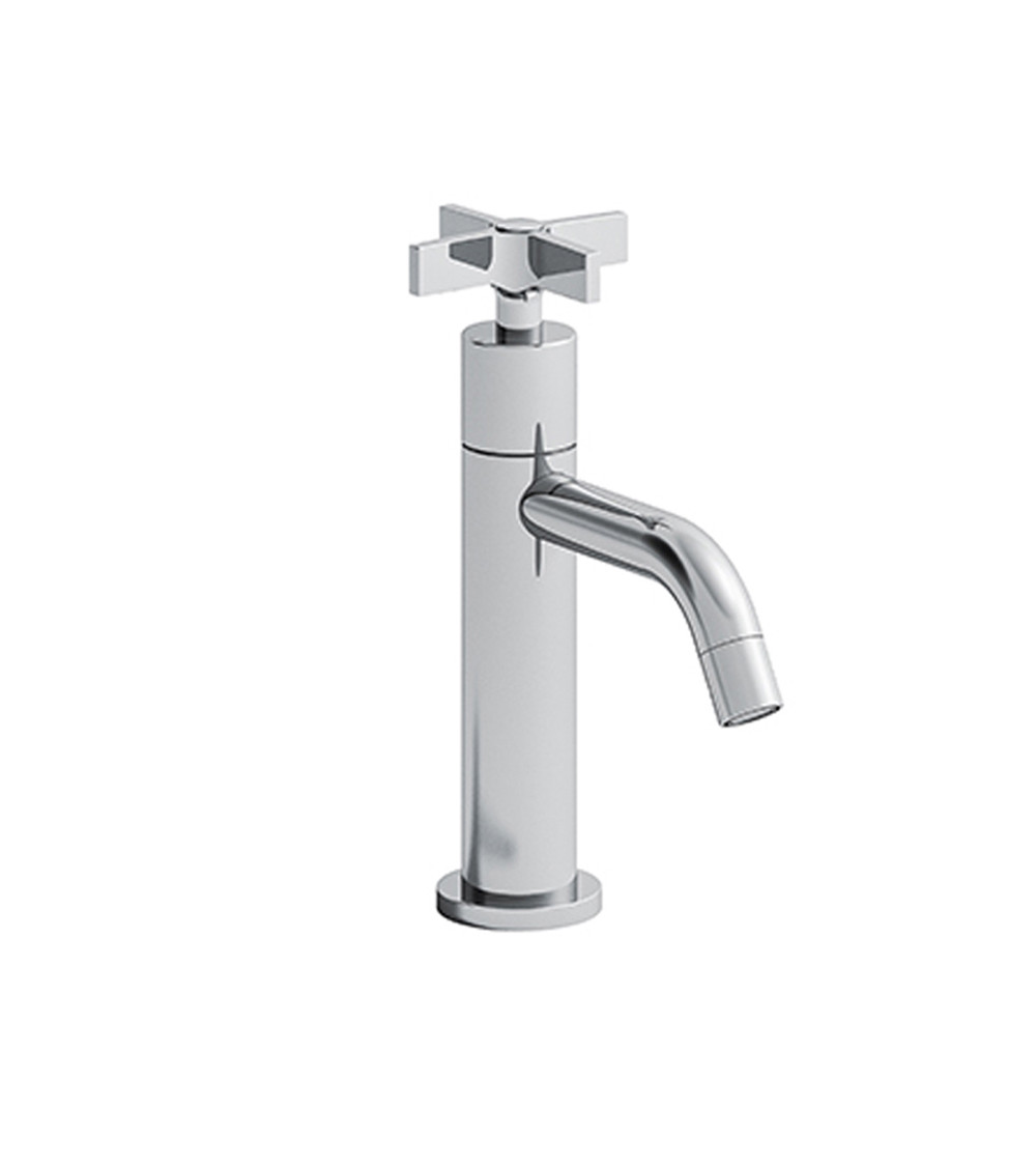 Robinet eau froide Cross Road Cristina Ondyna pour lave-mains chrome