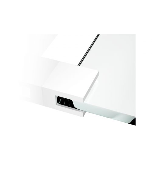 Support de tablette 1 paire CO GKH Corner Decor Walther blanc mat