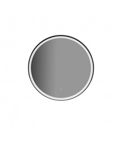 Miroir rond Black Touch Sensor ON/OFF Cristina Ondyna diamètre 60 cm