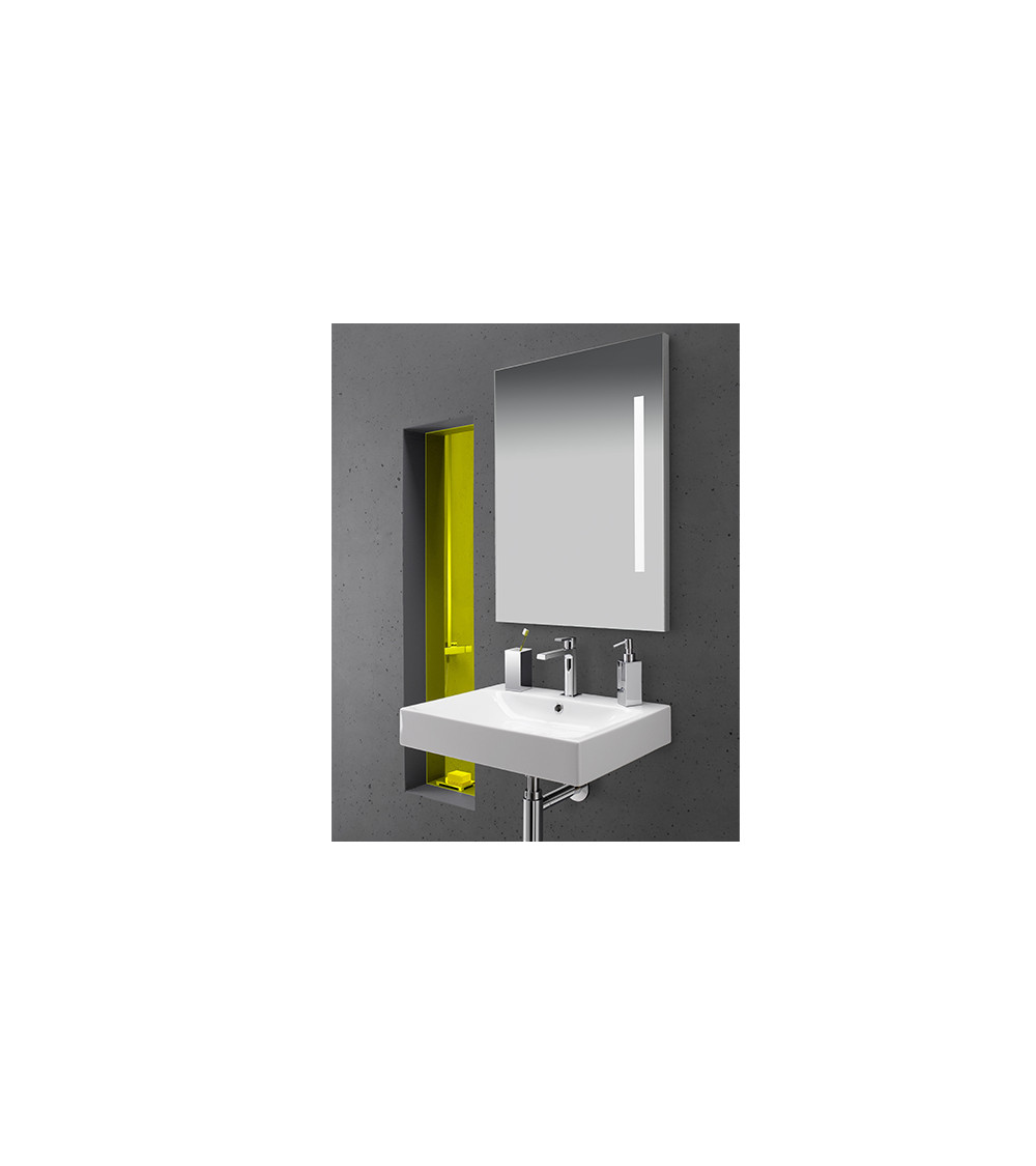 Miroir leds bande verticale Cristina Ondyna 90 x 70 cm