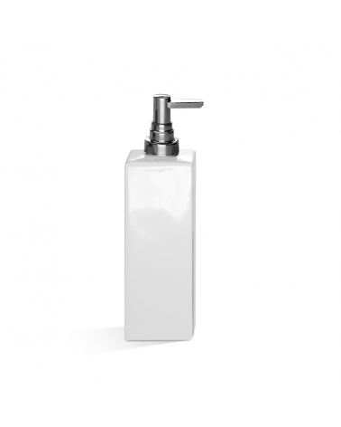Distributeur de savon porcelaine blanc chromé DW 6310 Decor Walther
