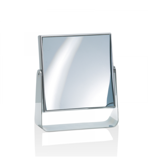 Miroir cosmétique à poser grossissement 10x chromé SPT 65/X Decor Walther