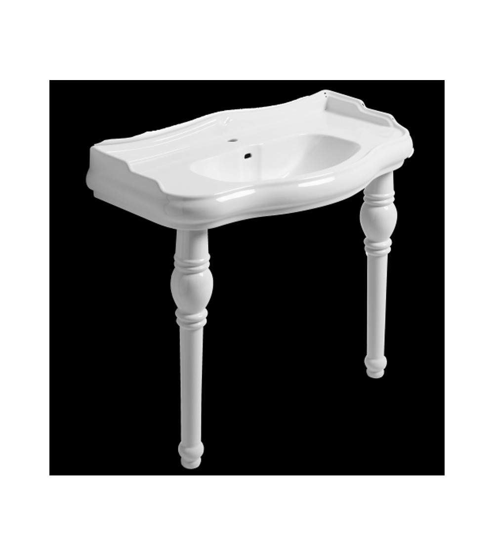 2 pieds céramique pour lavabo WPG10509 Parigi Cristina Ondyna