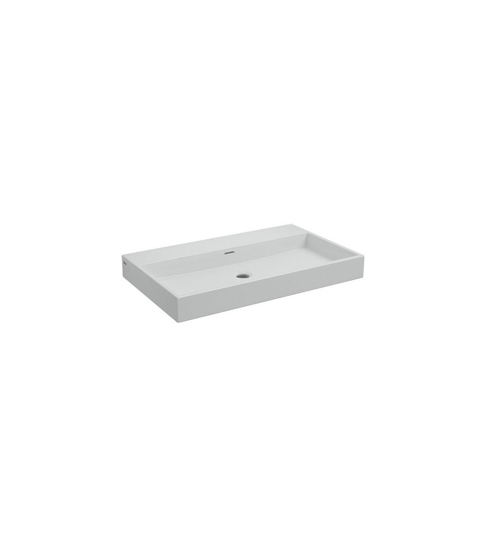 Lavabo 70cm ceramique blanche - WASH ME