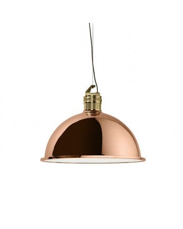 Lampe suspendue "Special factory" petit modèle OR Rose- Ghidini 1961